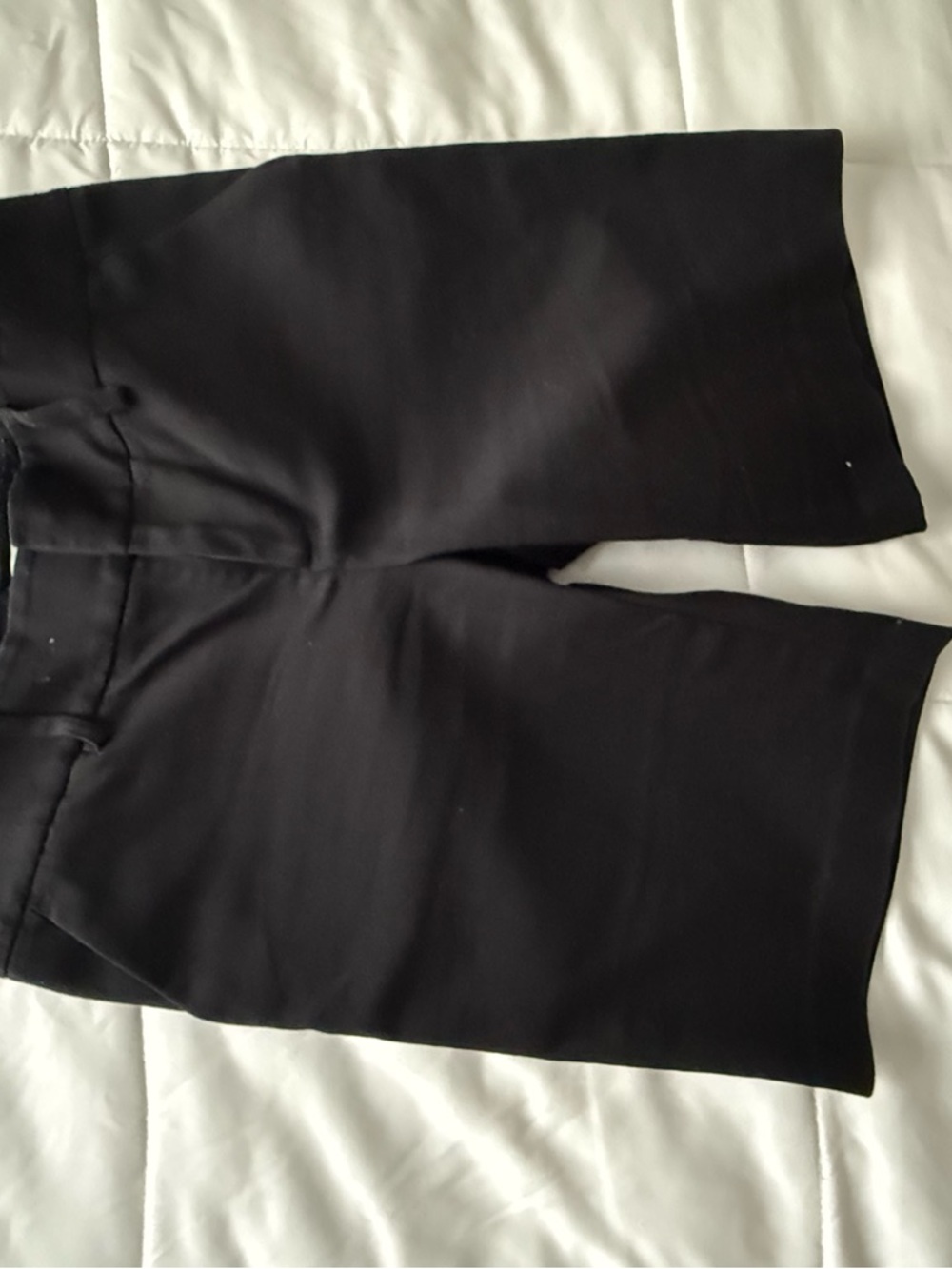James Perse Black Sleek High-Waist Trousers
